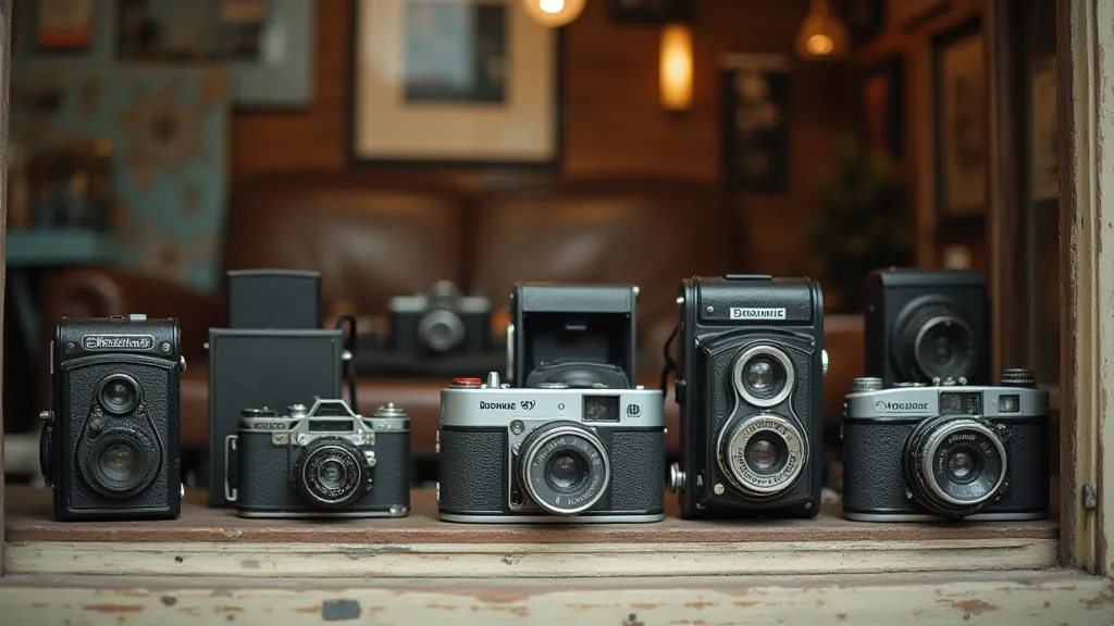 Collection of Brownie Cameras