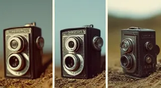 Comparing Different Brownie Camera Film Formats